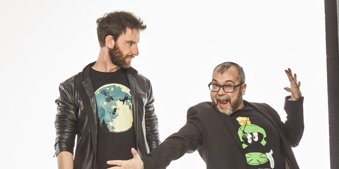 Dani Rovira i Arturo González Campos