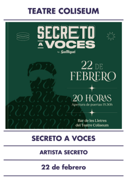 SECRETO A VOCES - ARTISTA SECRETO